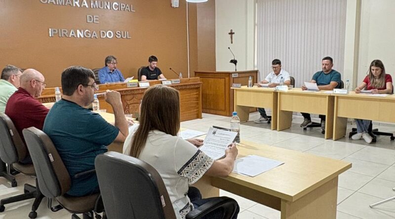 CÂMARA DE VEREADORES DE IPIRANGA DO SUL ENCERRA 2025 COM APROVAÇÃO DE PROJETOS ESTRUTURANTES E ELEIÇÃO DA MESA DIRETORA PARA 2026